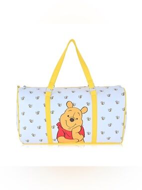 Disney Winnie the Pooh White & Yellow Duffle Bag